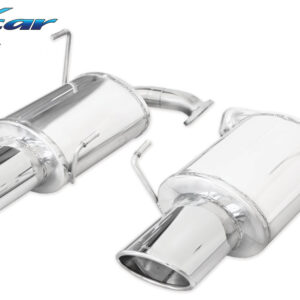 INOX CAR - POSTERIORE CON USCITA OVALE SUBARU IMPREZA 2.5 WRX STI MY15 (300CV) 2014