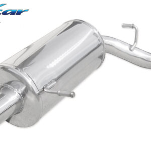 INOX CAR -  POSTERIORE CON USCITA OVALE SUBARU IMPREZA 4WD 2.0 STI TURBO (265CV) 2002