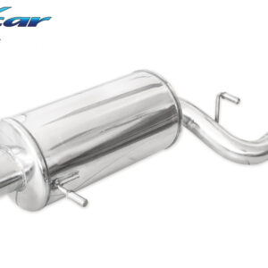 INOX CAR - POSTERIORE CON USCITA SINGOLA OVALE SUBARU IMPREZA 4WD 2.5 STI TURBO (280CV) 2006
