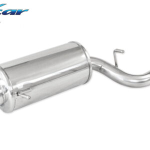 INOX CAR - POSTERIORE CON USCITA SINGOLA DIAM. 120 MEGA SUBARU IMPREZA 4WD 2.5 STI TURBO (280CV) 2006