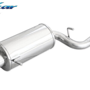 INOX CAR - POSTERIORE CON USCITA SINGOLA OVALE SUBARU IMPREZA AWD WRX (225CV) 2003