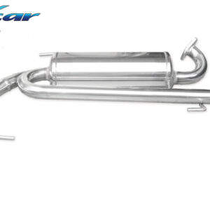 INOX CAR - POSTERIORE CON USCITA DIAM.80 DX+SX SUZUKI SWIFT 1.6 16V SPORT (125CV) 2006