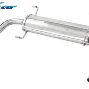 INOX CAR - POSTERIORE CON USCITA DIAM.80 RACING DX+SX SUZUKI SUZUKI SWIFT 1.6 VVT SPORT (136CV) 2012