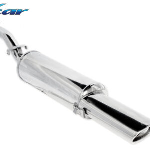 INOX CAR - POSTERIORE CON USCITA SINGOLA OVALE VOLKSWAGEN GOLF 2 1.8 GTI (105CV) 1985-1987 / 1.8 GTI (112CV) 1983-1988