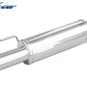 INOX CAR - POSTERIORE CON USCITA SINGOLA DIAM.80 VOLKSWAGEN GOLF 3 1.8 (75CV) 1991-1998