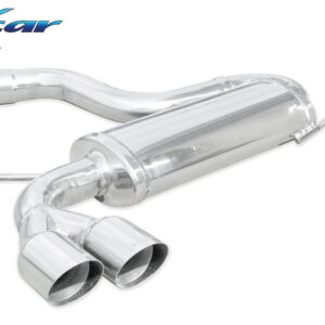 INOX CAR - POSTERIORE CON USCITA 2 X DIAM.80 RACING VOLKSWAGEN GOLF 5 2.0 TFSI GTI (200CV-230CV) 2004