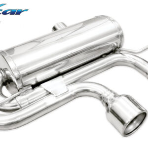 INOX CAR - POSTERIORE CON USCITA SINGOLA DIAM 102 DX+SX VOLKSWAGEN GOLF 5 R32 3.2 V6 (250CV) 2004