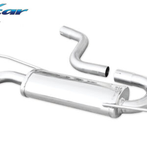 INOX CAR - POSTERIORE CON USCITA 2 X DIAM.80 RACING VOLKSWAGEN GOLF 6 1.4 TSI (160CV) 2009