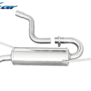 INOX CAR - POSTERIORE CON USCITA SINGOLA OVALE VOLKSWAGEN GOLF 6 2.0 TDI (170CV) GTD 2009