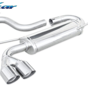 INOX CAR - POSTERIORE CON USCITA 2 X DIAM. 80 RACING VOLKSWAGEN GOLF 6 2.0 TDI (170CV) GTD 2009