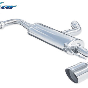 INOX CAR - POSTERIORE CON USCITA SINGOLA DIAM.102 RACING DX+SX VOLKSWAGEN GOLF 6 2.0 TSI GTI (210CV) 2009