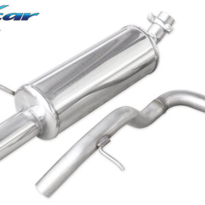 INOX CAR - POSTERIORE CON USCITA SINGOLA DIAM.80 VOLKSWAGEN GOLF 4 1.6 16V (105CV) 1997-2003