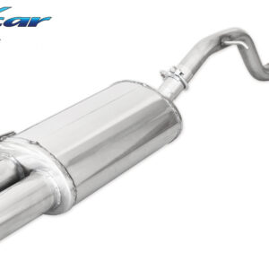 INOX CAR - POSTERIORE CON USCITA 2 X DIAM.76 RACING VOLKSWAGEN GOLF 4 1.9 TDI (110CV) 1997-2002
