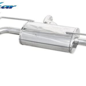 INOX CAR - POSTERIORE CON USCITA DIAM.102 DX+SX VOLKSWAGEN GOLF 4 R32 4 MOTION (240CV) 2001-2004