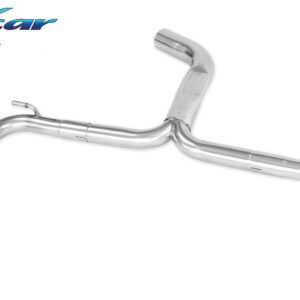 INOX CAR - POSTERIORE SENZA SILENZIATORE CON USCITA DIAM.102 DX+SX VOLKSWAGEN GOLF 7 2.0 GTI (230CV) 2013