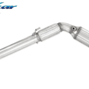 INOX CAR - TUBO SOSTITUZIONE CATALIZZATORE CON CAT. METALLICO 100 CPSI VOLKSWAGEN GOLF 7 2.0 GTI (230CV) 2013