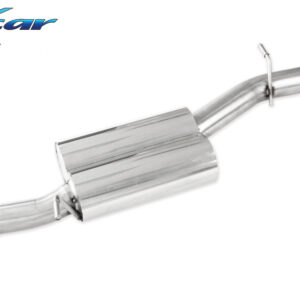 INOX CAR - TUBO CENTRALE SILENZIATO VOLKSWAGEN GOLF 7 2.0 R TSI (300CV) 2014