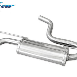 INOX CAR - POSTERIORE CON USCITA 2 X DIAM. 80 VOLKSWAGEN GOLF 7 1.4 TSI (140-150CV) 2012-2014