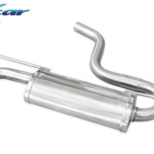 INOX CAR - POSTERIORE CON USCITA DIAM.102 RACING VOLKSWAGEN GOLF 7 1.6 TDI (105CV)