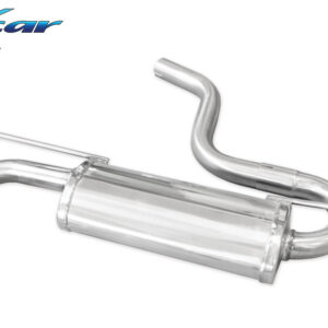 INOX CAR - POSTERIORE CON USCITA DIAM.100 X-RACE VOLKSWAGEN GOLF 7 1.6 TDI (105CV)