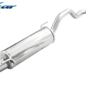 INOX CAR - POSTERIORE CON USCITA SINGOLA DIAM.80 VOLKSWAGEN POLO (TYPE 6N/6N2) 1.3 (50CV) 1994-2001