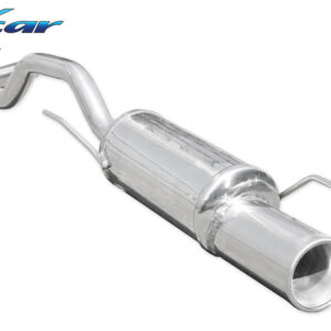 INOX CAR - POSTERIORE CON USCITA SINGOLA DIAM.102 VOLKSWAGEN POLO (TYPE 6N/6N2) 1.4 (60CV) 1994-2001