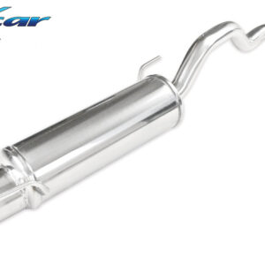 INOX CAR - POSTERIORE CON USCITA SINGOLA DIAM.102 VOLKSWAGEN POLO (TYPE 6N/6N2) 1.6 GTI (125CV) 1999-2001