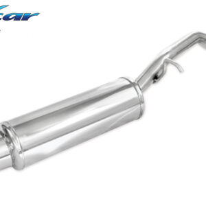 INOX CAR - POSTERIORE CON USCITA SINGOLA DIAM.102 VOLKSWAGEN POLO (TYPE 9N) 1.4 (85CV-100CV) 2001-2008