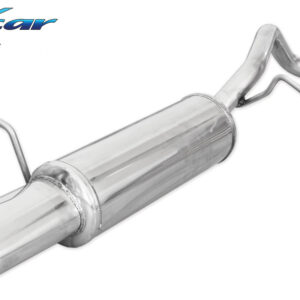 INOX CAR - POSTERIORE CON USCITA SINGOLA OVALE VOLKSWAGEN POLO (TYPE 9N) 1.4 (85CV-100CV) 2001-2008