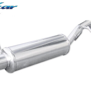 INOX CAR - POSTERIORE CON USCITA SINGOLA DIAM. 80 VOLKSWAGEN POLO (TYPE 9N) 1.4 SPORTLINE (80CV) 2006-2008