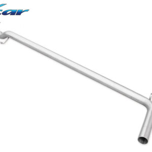 INOX CAR - TUBO CENTRALE DIRETTO VOLKSWAGEN POLO (TYPE 6R) 1.4 16V TSI GTI (180CV) 2010