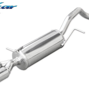 INOX CAR - POSTERIORE CON USCITA 2 X DIAM.80 VOLKSWAGEN POLO (TYPE 6R) 1.4 TSI GT (140CV) 2013