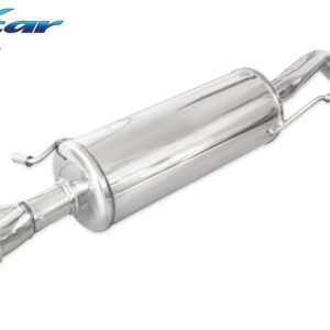 INOX CAR - POSTERIORE CON USCITA 2 X DIAM.80 X-RACE VOLKSWAGEN POLO (TYPE 6R) WRC 2.0 TSI (220CV) 2013