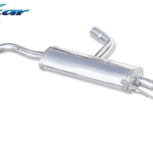 INOX CAR - POSTERIORE CON USCITA SINGOLA DIAM. 80 DX+SX VOLKSWAGEN SCIROCCO 2.0R TFSI (265CV) 2010