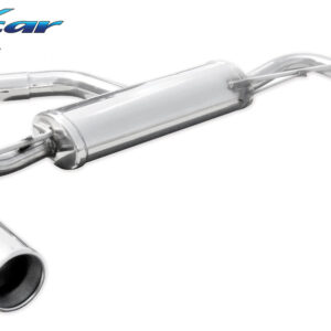INOX CAR - POSTERIORE CON USCITA SINGOLA DIAM. 102 DX+SX VOLKSWAGEN SCIROCCO 2.0R TFSI (265CV) 2010