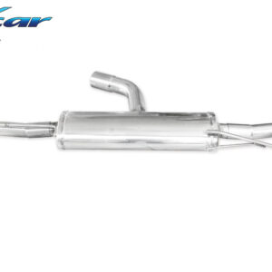 INOX CAR - POSTERIORE CON USCITA SINGOLA DIAM. 102 RACING DX+SX VOLKSWAGEN SCIROCCO 2.0R TFSI (265CV) 2010