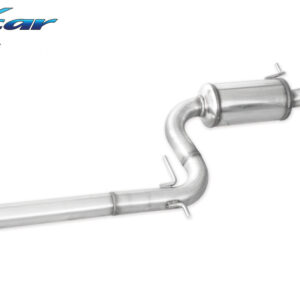 INOX CAR - TUBO CENTRALE CON SILENZIATORE VOLKSWAGEN SCIROCCO 2.0 TDI (140CV) 2008
