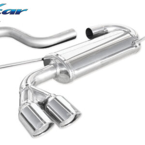 INOX CAR - POSTERIORE CON USCITA 2 X DIAM. 80 X-RACE VOLKSWAGEN SCIROCCO 2.0 TDI (140CV) 2008