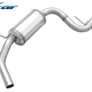 INOX CAR - TUBO CENTRALE CON SILENZIATORE VOLKSWAGEN SCIROCCO 1.4 TSI (160CV) 2008