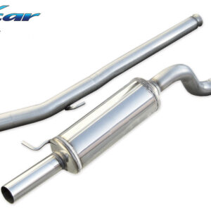 INOX CAR - TUBO CENTRALE DIRETTO + POSTERIORE RENAULT TWINGO 2 RS SPORT 1.6 16V (133CV) 2009