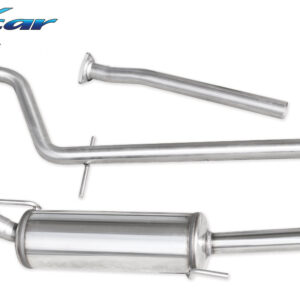 INOX CAR - TUBO CENTRALE DIRETTO + POSTERIORE VOLKSWAGEN GOLF 3 2.0 8V (116CV) 1998