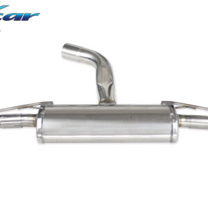 INOX CAR - POSTERIORE CON USCITA DIAM.114 RACING DX+SX VOLKSWAGEN GOLF 7.5 2.0 GTI (245CV) 2017