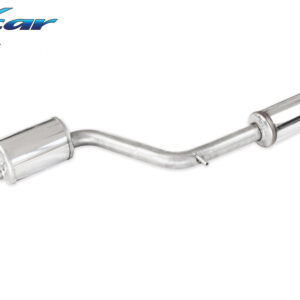 INOX CAR - TUBO CENTRALE DUE SILENZIATORI VOLKSWAGEN GOLF 7.5 1.5 TSI (150CV) 2017