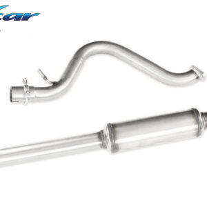 INOX CAR -  TUBO CENTRALE CON SILENZIATORE TOYOTA GT86 2.0I (200CV) 2017