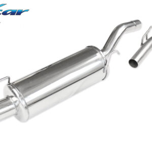 INOX CAR - POSTERIORE CON USCITA SINGOLA DIAM.76 RENAULT CLIO 1 1.8 16V 135CV 1998