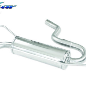 INOX CAR - POSTERIORE CON USCITA SINGOLA DIAM.102 VOLKSWAGEN GOLF 5 1.6 (102CV) 2004