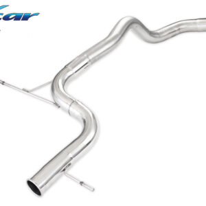INOX CAR - POSTERIORE SENZA SILENZIATORE 1 USCITA CENTRALE RENAULT MEGANE IV RS 1.8 TURBO (280CV) 2018 / CON OPF