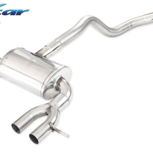 INOX CAR - POSTERIORE SILENZIATO 2 USCITE CENTRALI RENAULT MEGANE IV RS TROPHY 1.8 TURBO (300CV) CON OPF 2019