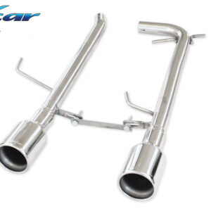 INOX CAR - POSTERIORE SENZA SILENZIATORE CON USCITE CENTRALI 2 X DIAM.102 RENAULT CLIO 2 RS PHASE 3 2.0 (182CV) 2004-2005