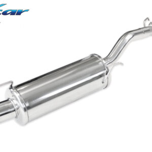 INOX CAR - POSTERIORE CON USCITA SINGOLA DIAM.80 RENAULT CLIO 1 1.4 (80CV) 1998